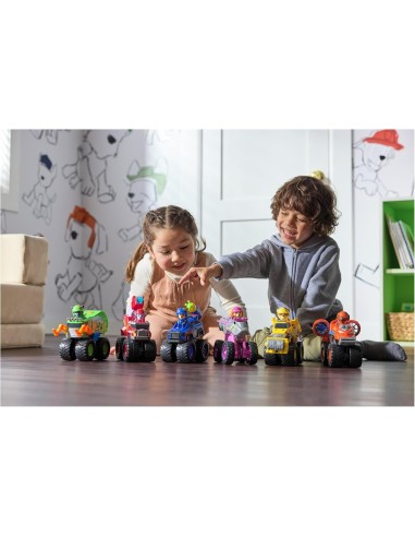 GIOCATTOLO PUBBLICIZZATO: vendita online Paw Patrol Rescue Wheels Rocky Veicolo riciclaggio con Lanciamissili – Spin Master i...
