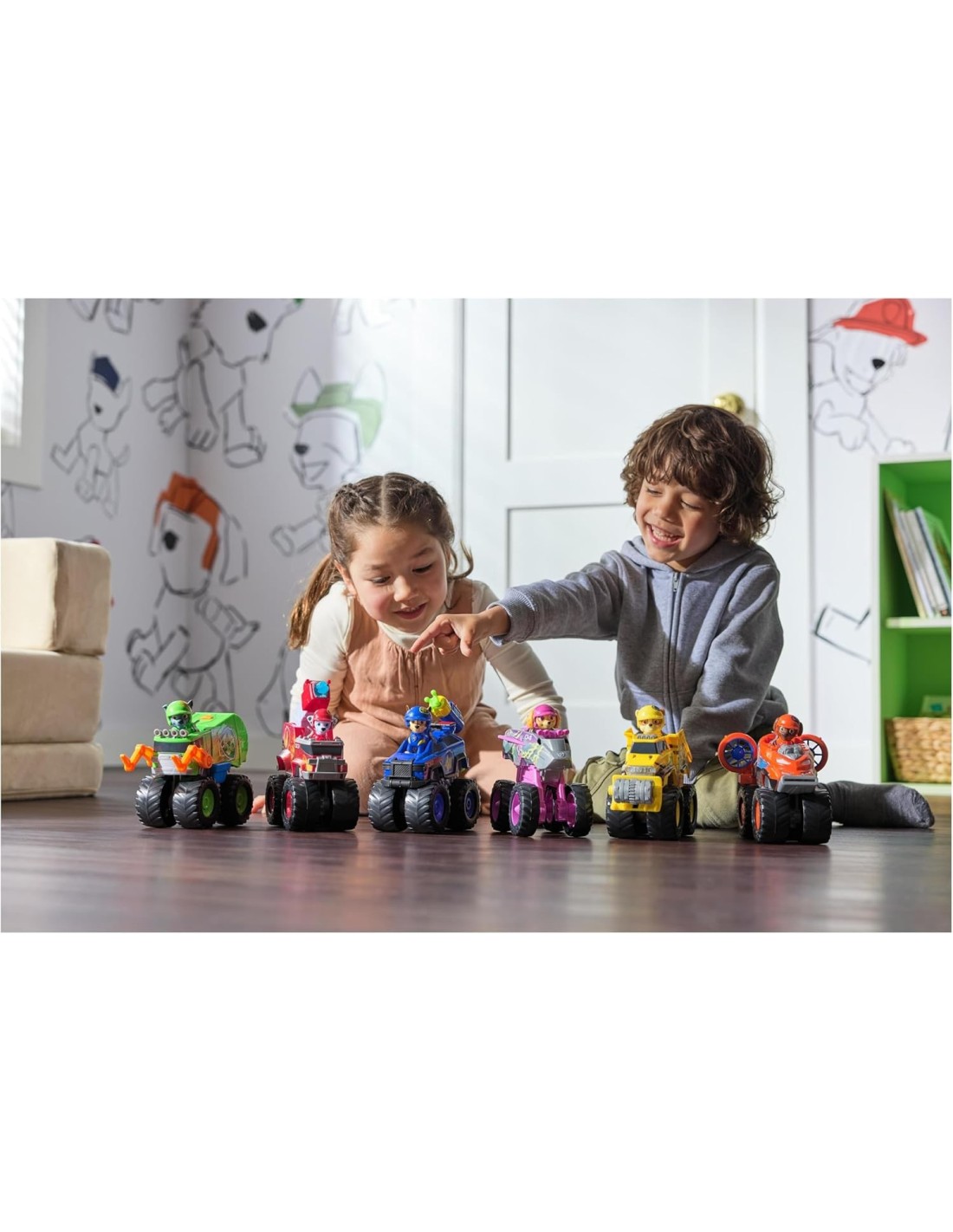 GIOCATTOLO PUBBLICIZZATO: vendita online Paw Patrol Rescue Wheels Rocky Veicolo riciclaggio con Lanciamissili – Spin Master i...