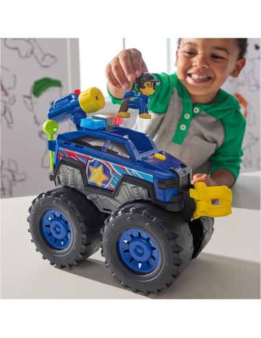 GIOCATTOLO PUBBLICIZZATO: vendita online Paw Patrol Chase Power Haulin’ Cruiser – Rescue Wheels con Luci, Suoni e Verricello ...