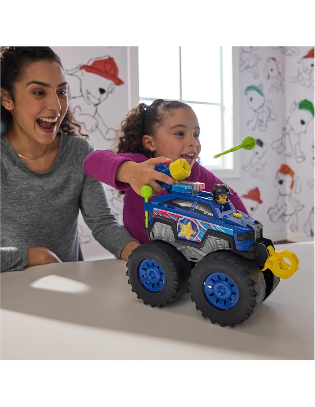 GIOCATTOLO PUBBLICIZZATO: vendita online Paw Patrol Chase Power Haulin’ Cruiser – Rescue Wheels con Luci, Suoni e Verricello ...