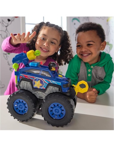 GIOCATTOLO PUBBLICIZZATO: vendita online Paw Patrol Chase Power Haulin’ Cruiser – Rescue Wheels con Luci, Suoni e Verricello ...