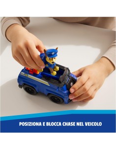 GIOCATTOLO PUBBLICIZZATO: vendita online Paw Patrol Chase Patrol Cruiser – Veicolo Eco-Friendly con Figura 3+ Anni in offerta 2