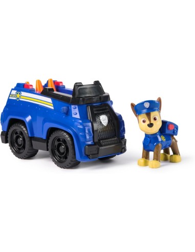 GIOCATTOLO PUBBLICIZZATO: vendita online Paw Patrol Chase Patrol Cruiser – Veicolo Eco-Friendly con Figura 3+ Anni in offerta