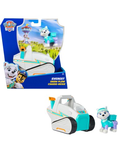 GIOCATTOLO PUBBLICIZZATO: vendita online Paw Patrol Everest Veicolo Spazzaneve Eco-Friendly – 13 cm in offerta