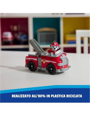 GIOCATTOLO PUBBLICIZZATO: vendita online Paw Patrol Marshall Fire Engine – Veicolo Camion dei Pompieri 13 cm in offerta