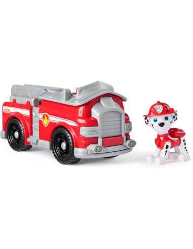GIOCATTOLO PUBBLICIZZATO: vendita online Paw Patrol Marshall Fire Engine – Veicolo Camion dei Pompieri 13 cm in offerta