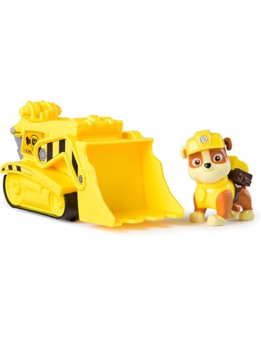 GIOCATTOLO PUBBLICIZZATO: vendita online Paw Patrol Rubble Bulldozer Monster Truck – Veicolo con Figura e Ruote funzionanti i...