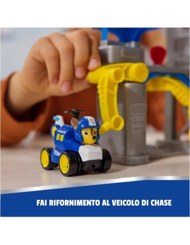 GIOCATTOLO PUBBLICIZZATO: vendita online Paw Patrol Pup Squad Playset “Adventure Bay Airport” – Air Rescue da 30 cm in offerta