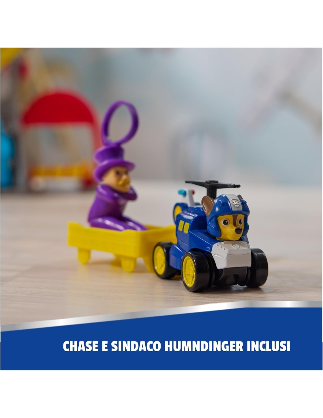 GIOCATTOLO PUBBLICIZZATO: vendita online Paw Patrol Pup Squad Playset “Adventure Bay Airport” – Air Rescue da 30 cm in offerta