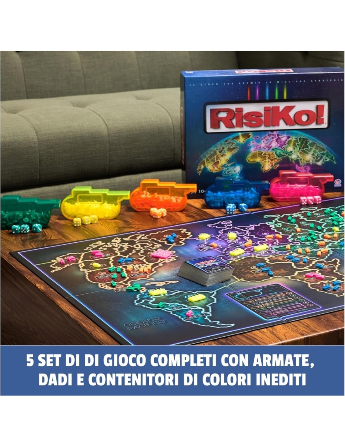 GIOCHI DI SOCIETA'E PUZZLE: vendita online Risiko! Deluxe – Edizione Speciale Strategia in offerta