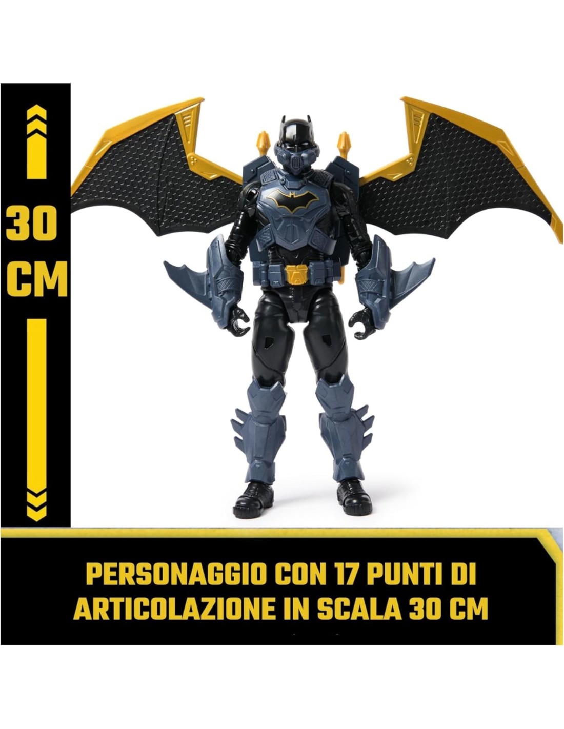 GIOCATTOLO PUBBLICIZZATO: vendita online Batman Adventures “Night Sky” – Action Figure 30 cm con Ali Estendibili in offerta