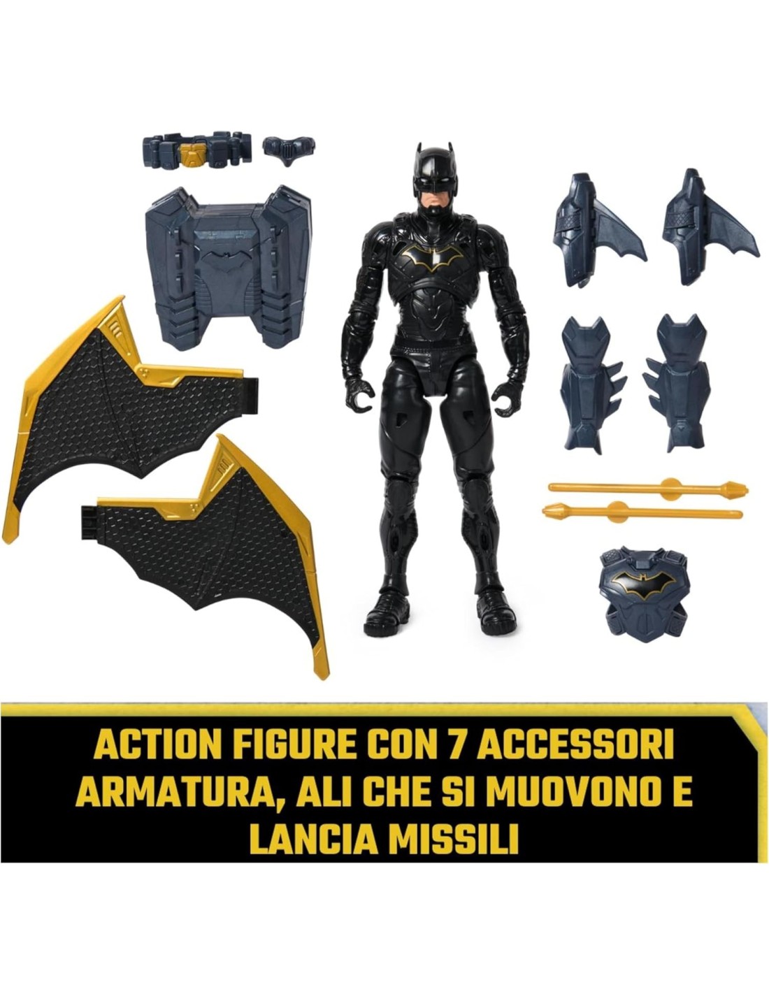 GIOCATTOLO PUBBLICIZZATO: vendita online Batman Adventures “Night Sky” – Action Figure 30 cm con Ali Estendibili in offerta