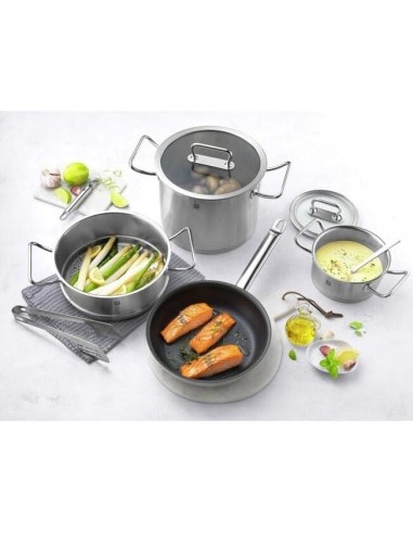PENTOLE - COPERCHI ACCIAIO: vendita online ZWILLING Pro Casseruola Alta 24 cm in Acciaio Inossidabile – 8,1 L in offerta