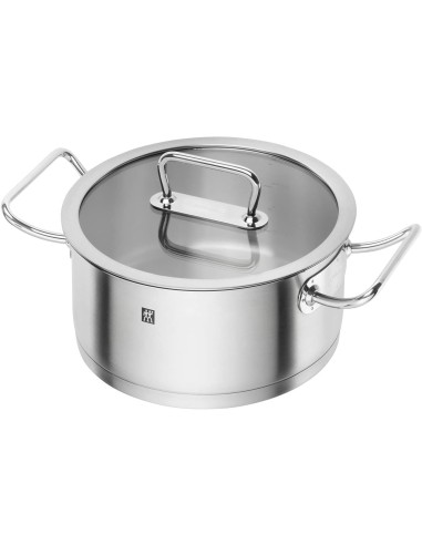 PENTOLE - COPERCHI ACCIAIO: vendita online ZWILLING Pro Casseruola Bassa 24 cm – Acciaio 18/10, 4,3 L, Induzione in offerta