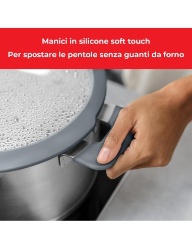BATTERIE COMPLETE: vendita online ZWILLING Simplify Set Pentole 5 pezzi in Acciaio 18/10 – Coperchi con Scolapasta in offerta