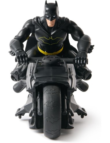 GIOCATTOLO PUBBLICIZZATO: vendita online Batman RC Batcycle + Figura 30 cm – Veicolo Radiocomandato per Bambini 4+ in offerta