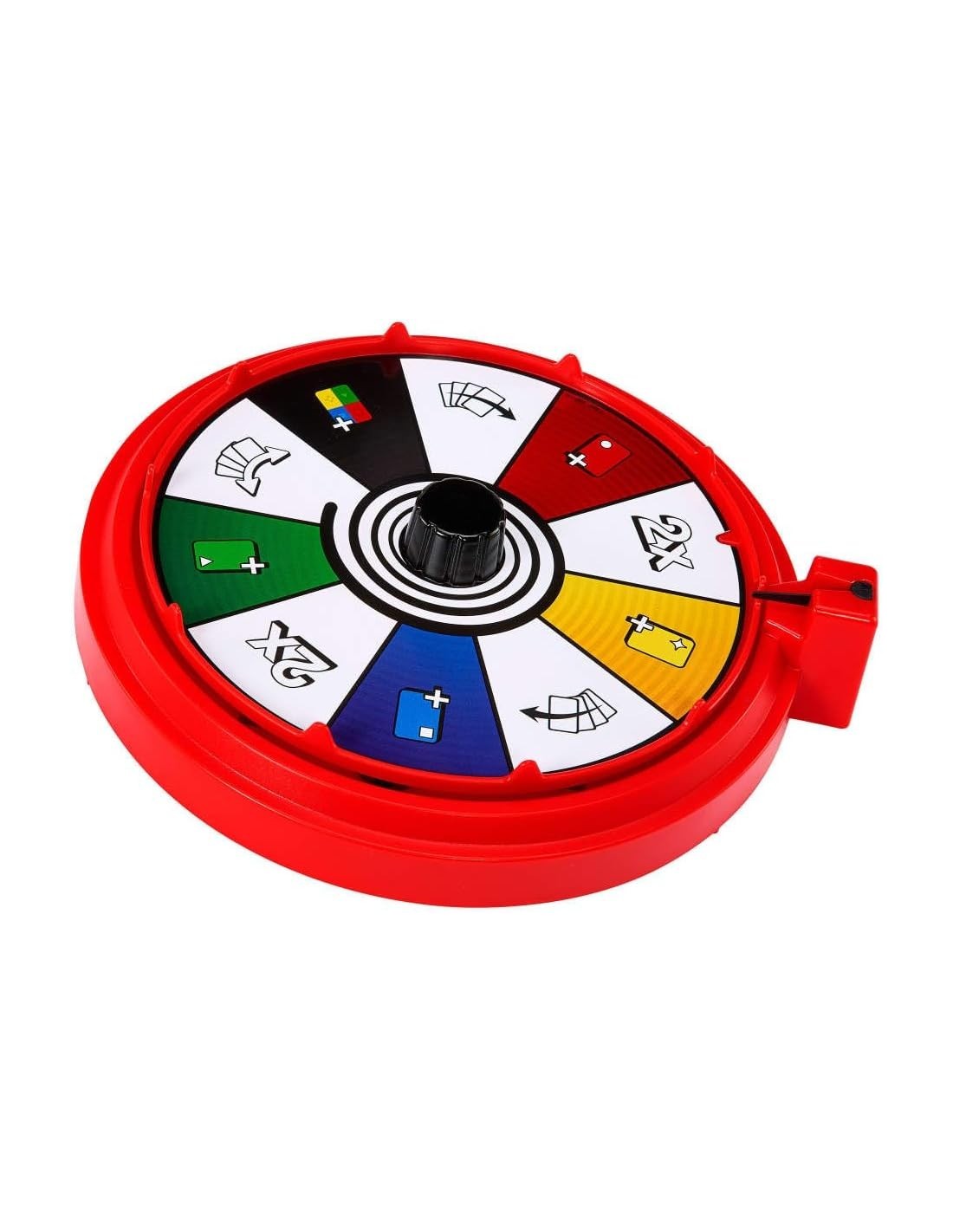 GIOCHI DI SOCIETA'E PUZZLE: vendita online UNO Spin – Gioco di Carte con Ruota a Giro per 2‑10 Giocatori, Età 7+ in offerta