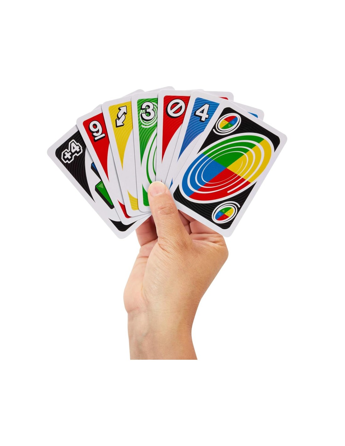 GIOCHI DI SOCIETA'E PUZZLE: vendita online UNO Spin – Gioco di Carte con Ruota a Giro per 2‑10 Giocatori, Età 7+ in offerta