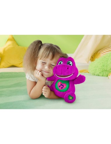 GIOCATTOLO PUBBLICIZZATO: vendita online Barney’s World – Peluche Interattivo “Barney Canta Con Me” in offerta