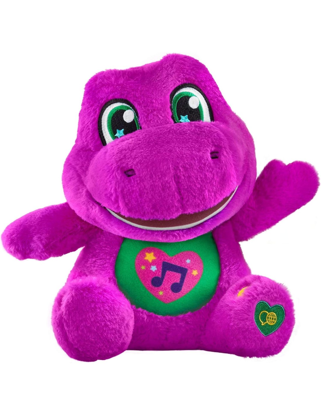 GIOCATTOLO PUBBLICIZZATO: vendita online Barney’s World – Peluche Interattivo “Barney Canta Con Me” in offerta
