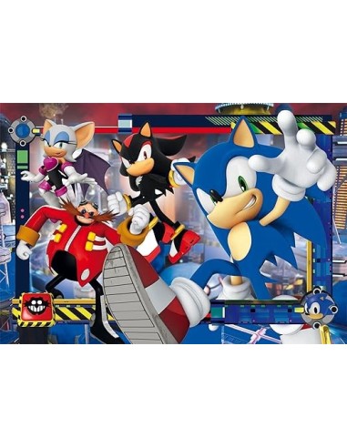 Puzzle Clementoni 180 pezzi con sticker Sonic, divertimento e creatività per bambini | Shop in Casa
