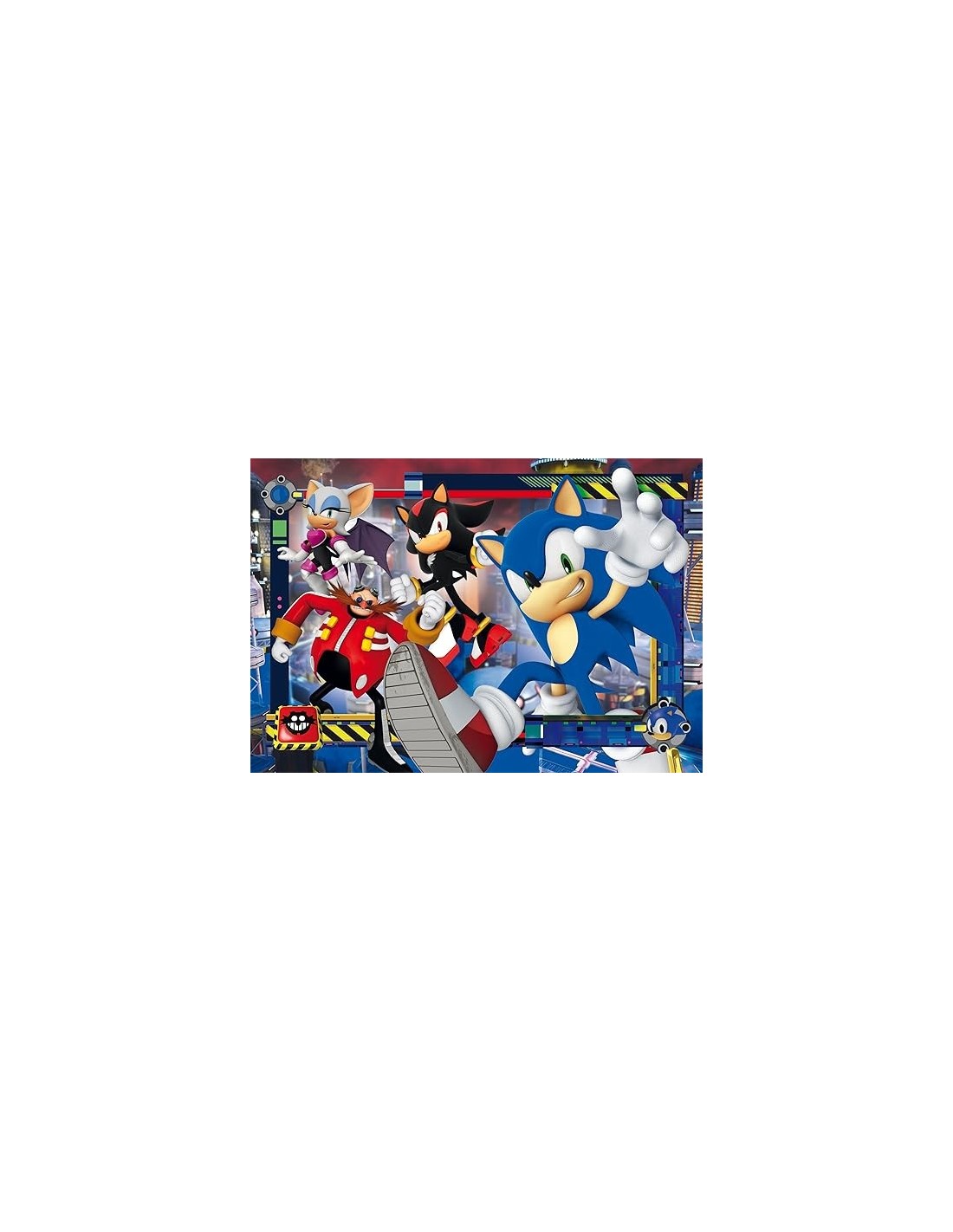 Puzzle Clementoni 180 pezzi con sticker Sonic, divertimento e creatività per bambini | Shop in Casa