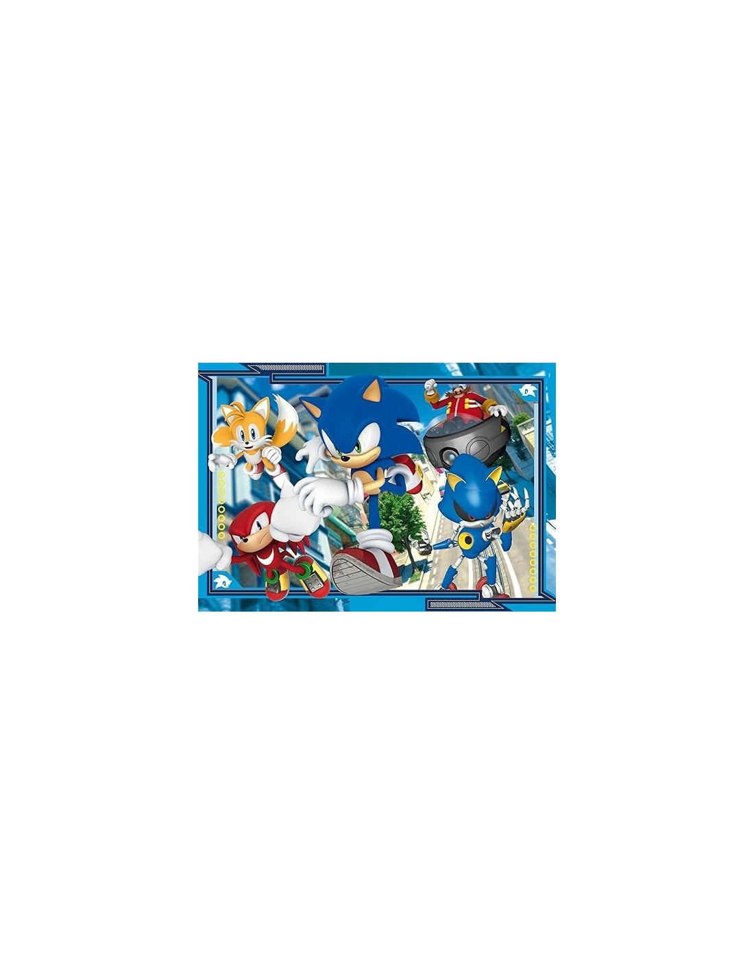 PUZZLE CLEMENTONI 180PZ CON STICKER SONIC 29798 | SHOP IN CASA