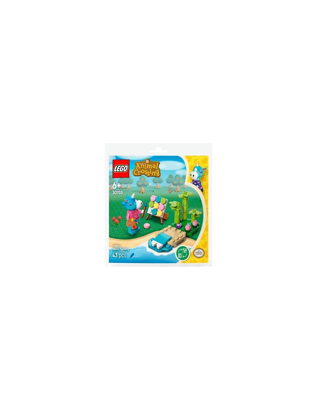 LEGO Giuliano sulla spiaggia – Animal Crossing | Shop in Casa