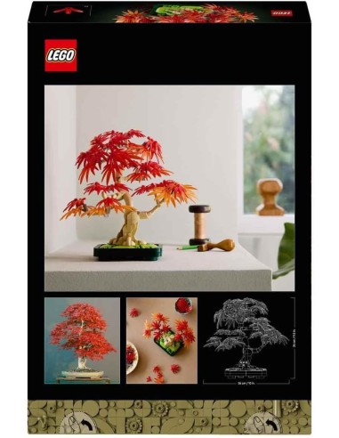 Categoria: LEGO Botanicals – Bonsai Acero Rosso con vaso, stile zen per la casa | Shop in Casa