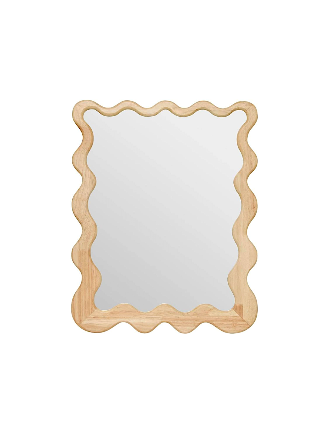 SPECCHI: vendita online Specchio, a onda, legno, Brooke, 62x48 cm, ATMOSPHERA CREATEUR D'INTERIEUR in offerta