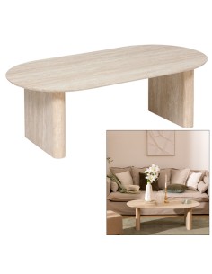 TAVOLO BASSO 206043 ANAYA 120X60CM H40CM MDF BEIGE