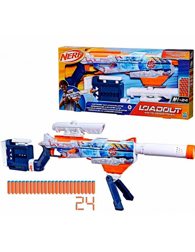 Blaster Nerf Arctic Zerostriker con 24 dardi N1 | shopincasa.it