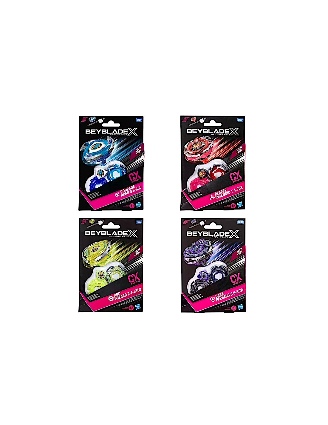 BEYBLADE X STARTER PACK TROTTOLA ASSORTITO HASBRO G0840 | Shop in Casa