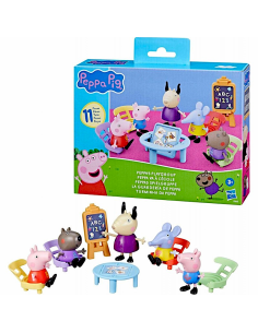 Playset Peppa Pig con 5 figure e tavolo gioco | shopincasa.it