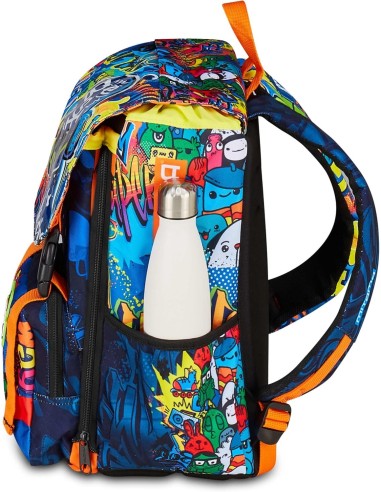 ZAINI: vendita online Zaino scuola Mitama, Triplo Scomparto SKATE DREAM, 28 litri, estensibile, bambino, scuola elementare e ...