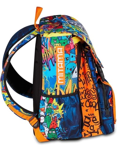 ZAINI: vendita online Zaino scuola Mitama, Triplo Scomparto SKATE DREAM, 28 litri, estensibile, bambino, scuola elementare e ...