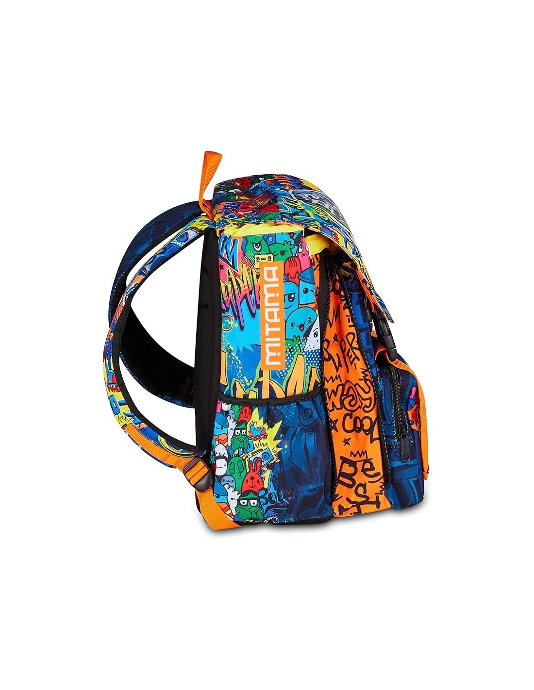 ZAINI: vendita online Zaino scuola Mitama, Triplo Scomparto SKATE DREAM, 28 litri, estensibile, bambino, scuola elementare e ...