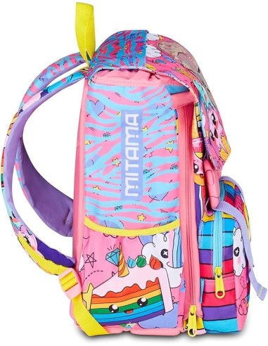 ZAINI: vendita online Zaino scuola Mitama, Triplo Scomparto SWEET DONUTS, estensibile, bambina, scuola elementare e media in ...