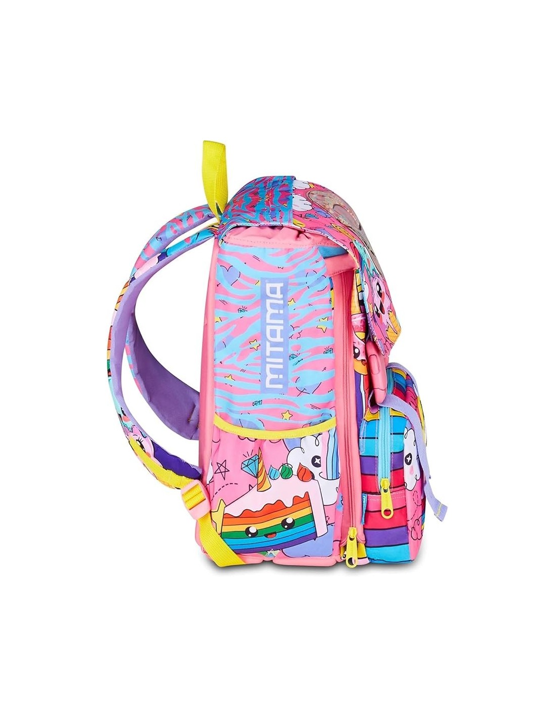 ZAINI: vendita online Zaino scuola Mitama, Triplo Scomparto SWEET DONUTS, estensibile, bambina, scuola elementare e media in ...