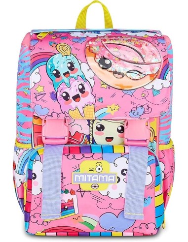 ZAINI: vendita online Zaino scuola Mitama, Triplo Scomparto SWEET DONUTS, estensibile, bambina, scuola elementare e media in ...