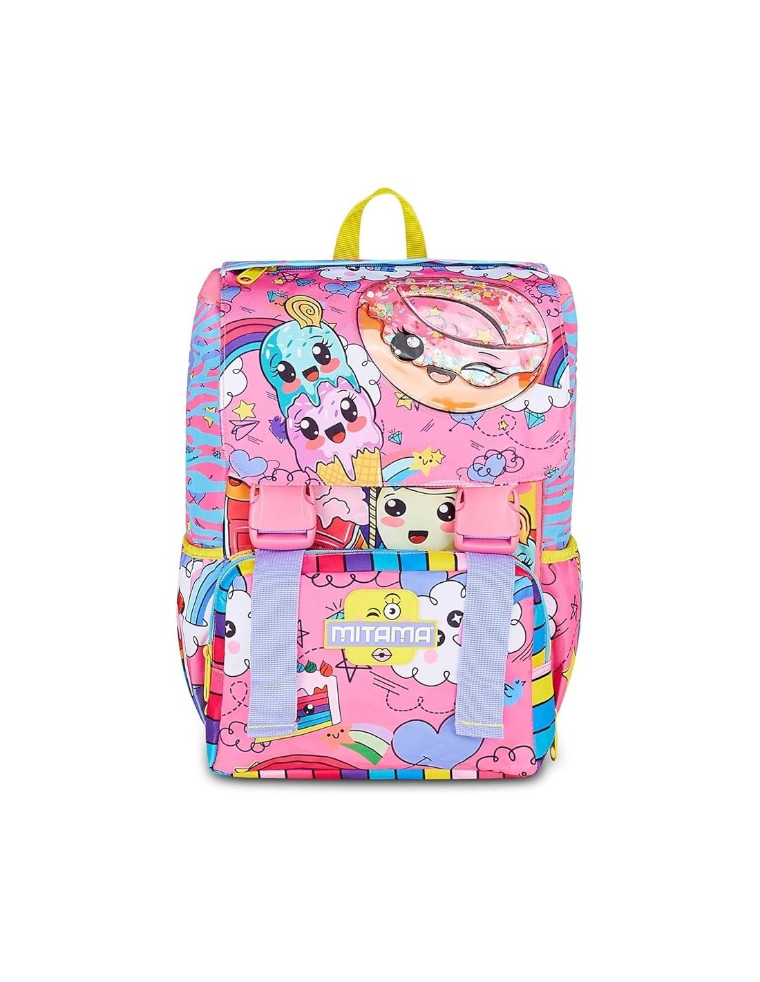 ZAINI: vendita online Zaino scuola Mitama, Triplo Scomparto SWEET DONUTS, estensibile, bambina, scuola elementare e media in ...