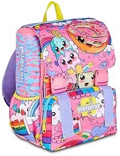 ZAINI: vendita online Zaino scuola Mitama, Triplo Scomparto SWEET DONUTS, estensibile, bambina, scuola elementare e media in ...