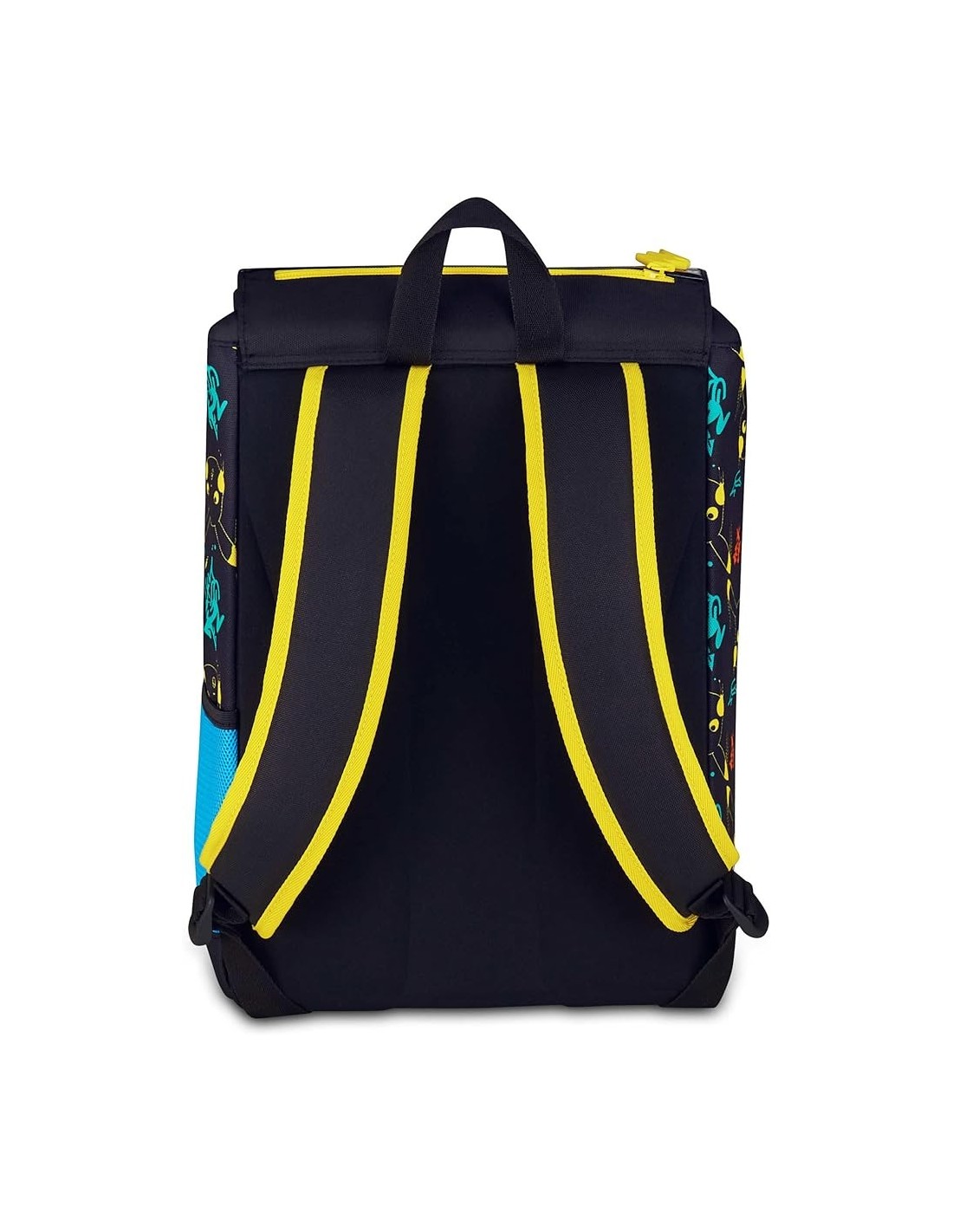 ZAINI: vendita online Zaino scuola Seven, Pokémon, doppio scomparto estensibile, 24-27 litri, nero, bambino, scuola elementar...