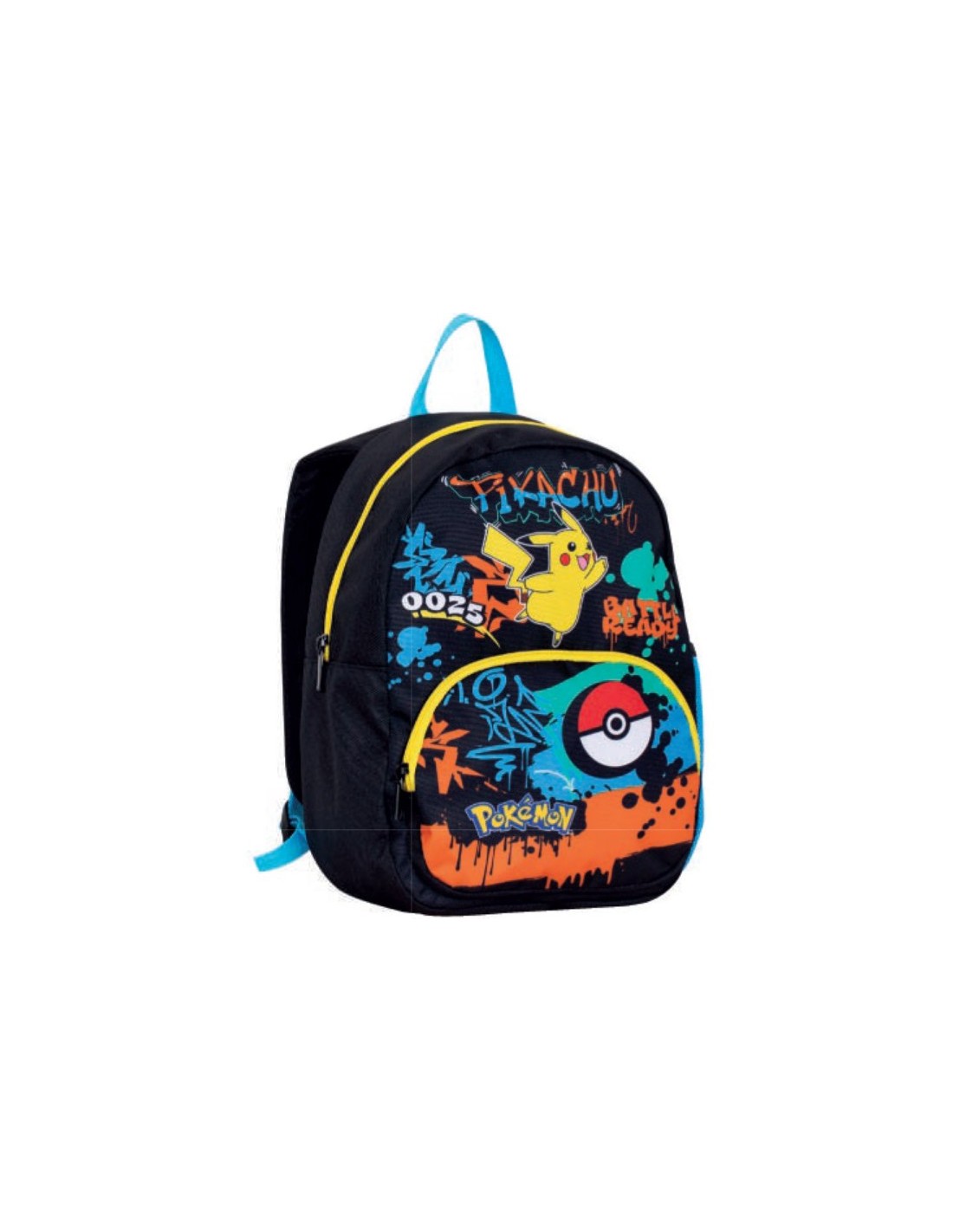 ZAINI: vendita online Zaino asilo Pokémon, 23x30x10 cm, bambino, 14 litri, tasca porta borraccia, zainetto scuola infanzia in...