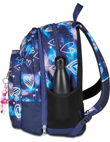 ZAINI: vendita online Seven Zaino Scuola Dual Detach, Viola Fucsia, 32L, Doppio Scomparto con Zainetto Staccabile, Tasca PC i...