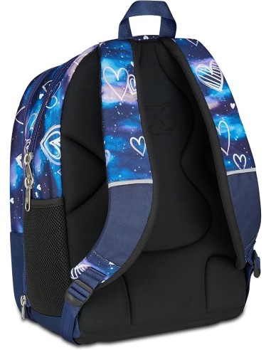 ZAINI: vendita online Seven Zaino Scuola Dual Detach, Viola Fucsia, 32L, Doppio Scomparto con Zainetto Staccabile, Tasca PC i...