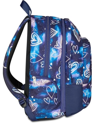 ZAINI: vendita online Seven Zaino Scuola Dual Detach, Viola Fucsia, 32L, Doppio Scomparto con Zainetto Staccabile, Tasca PC i...