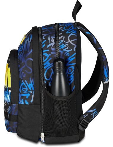 ZAINI: vendita online Seven Zaino Scuola, Dual Detach, Blu Giallo, Doppio Scomparto 32 L, Con Tasca PC, 30x43,5x24 cm in offerta