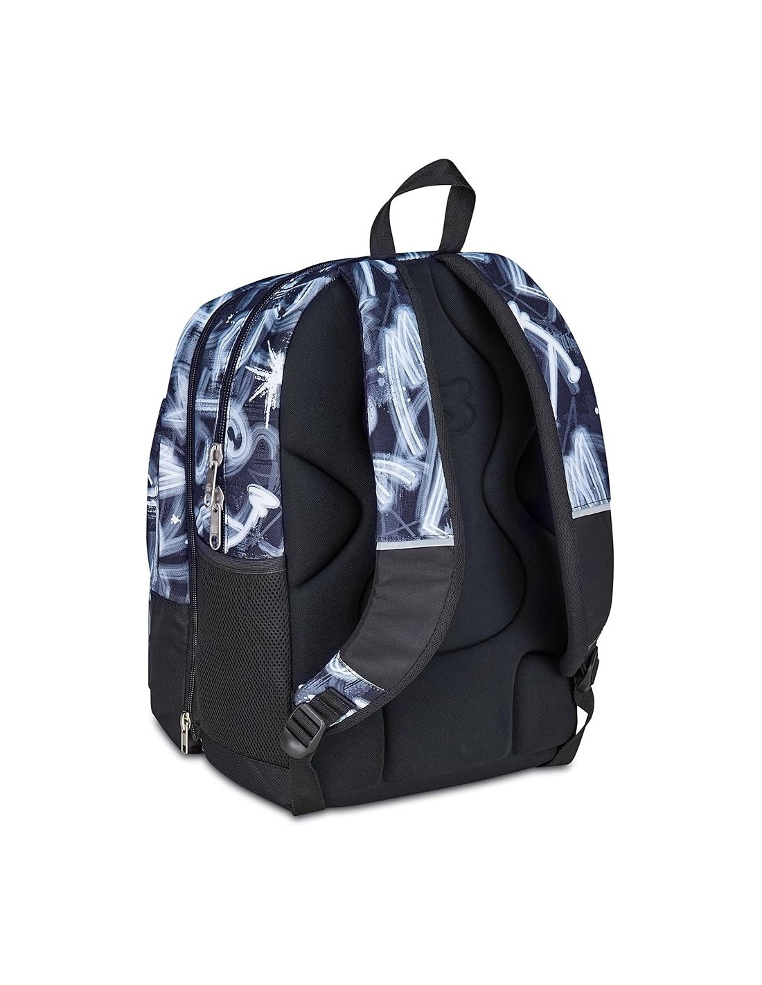 ZAINI: vendita online Seven Zaino Scuola, Dual Detach, Grigio Azzurro, Doppio Scomparto 32 L, Con Tasca PC, Organizer, Zaino,...