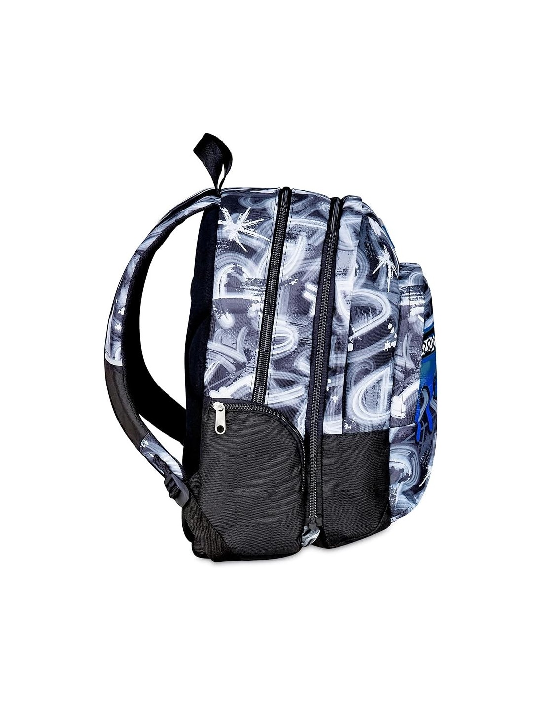 ZAINI: vendita online Seven Zaino Scuola, Dual Detach, Grigio Azzurro, Doppio Scomparto 32 L, Con Tasca PC, Organizer, Zaino,...
